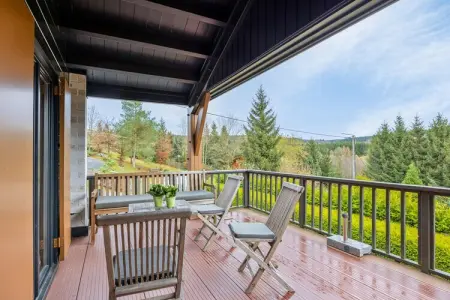Villa Balboa, Chalet élégant à Manhay avec sauna - Photo 29