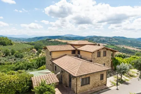 Bilo 1, Maison à Collazzone avec Piscine & Sauna - Photo 4