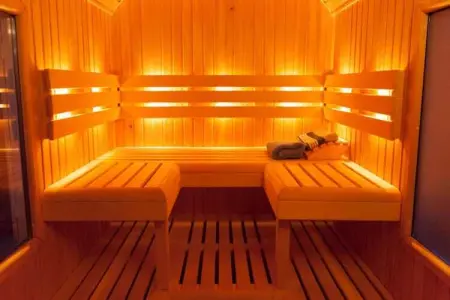 Chalet Samson, Maison de vacances à Barvaux Weris avec sauna - Photo 2