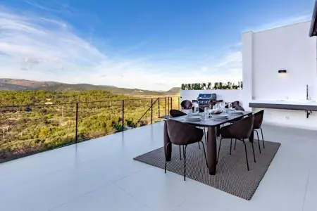 Mont Blau, Villa à Búger avec Piscine et Vue Panoramique - Photo 4