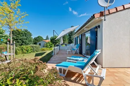 Le Chat Maison 120, Bungalow urbain à Écuras avec piscine - Photo 5
