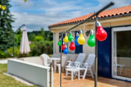 Le Chat Maison 120, Bungalow urbain à Écuras avec piscine - Photo 22