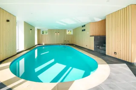 La Pellegrine 9 pers, Luxueuse maison de vacances avec piscine intérieure et sauna! - Photo 3