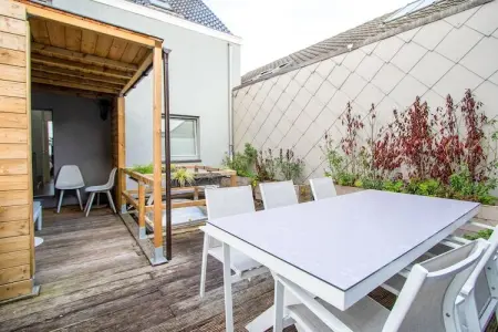 La Roussette, Élégante maison de vacances à Nieuport près de la plage - Photo 4