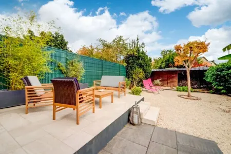 La Maison Arborée de Châtellerault, Belle maison avec grand jardin - Photo 26