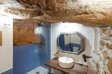 Loft Casa Notari, Maison de vacances rurale à Tolva près du lac du Mont Rebei - Photo 11
