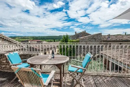 Maison La Calade, Maison en pierre près de la forêt Gard - Photo 11