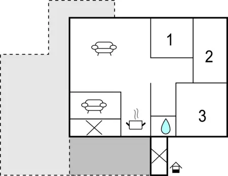 Casa Le Vallette, Maison 6 personnes à Massarosa - Photo 18