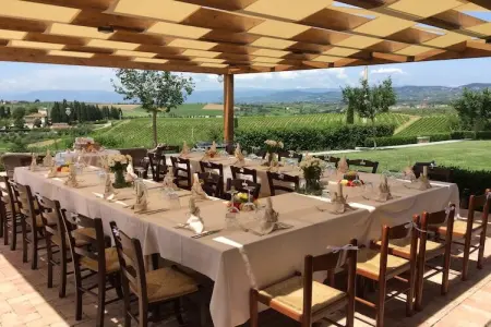 Pergola, Maison de vacances atypique avec piscine à Florence, Toscane - Photo 7