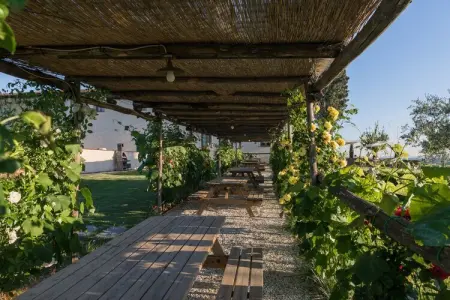 Pergola, Maison de vacances atypique avec piscine à Florence, Toscane - Photo 19