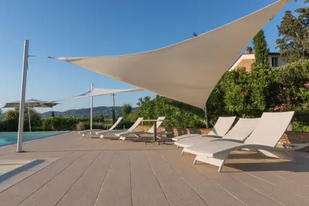 Pergola, Maison de vacances atypique avec piscine à Florence, Toscane - Photo 24
