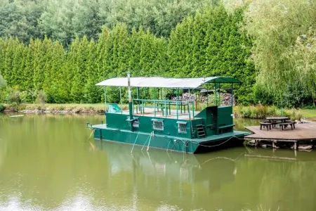 Le Bateau du Lac Privé, Chalet idyllique au bord du lac - Photo 4