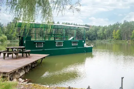 Le Bateau du Lac Privé, Chalet idyllique au bord du lac - Photo 7