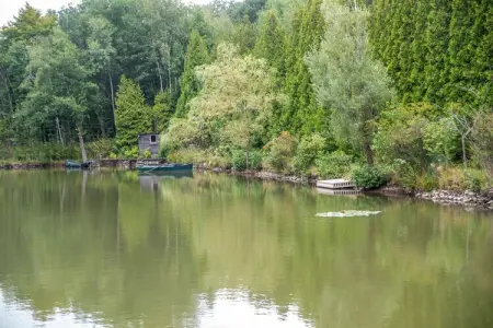 Le Bateau du Lac Privé, Chalet idyllique au bord du lac - Photo 25