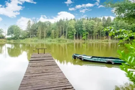 Le Bateau du Lac Privé, Chalet idyllique au bord du lac - Photo 33