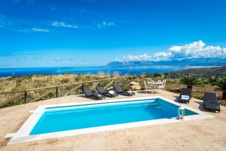 Villa Rocchi Livreri, Villa à Castellammare près de la côte - Photo 7