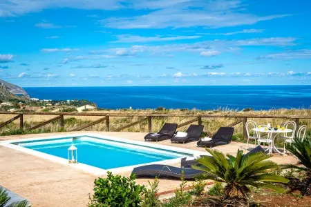 Villa Rocchi Livreri, Villa à Castellammare près de la côte - Photo 21
