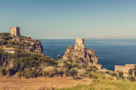 Villa Rocchi Livreri, Villa à Castellammare près de la côte - Photo 27