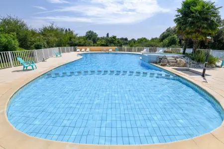 Chêne 2 Plus T3 - 6pax, Gîte dans un parc de vacances avec piscine - Photo 12