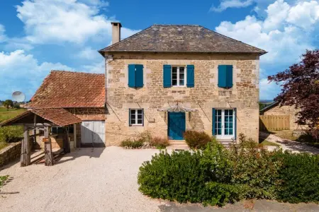 La Forge, Maison de vacances avec piscine à Coubjours - Photo 7