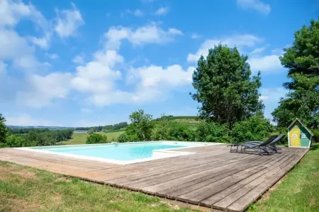 La Forge, Maison de vacances avec piscine à Coubjours - Photo 8