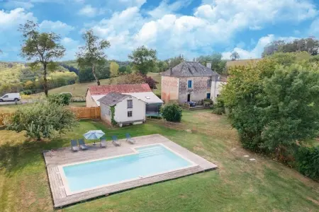 La Forge, Maison de vacances avec piscine à Coubjours - Photo 10
