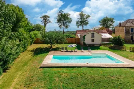 La Forge, Maison de vacances avec piscine à Coubjours - Photo 13