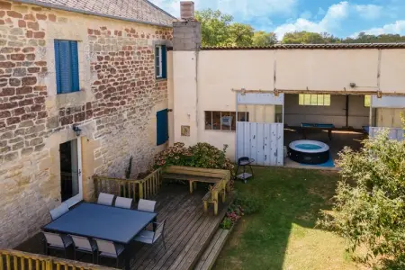 La Forge, Maison de vacances avec piscine à Coubjours - Photo 15