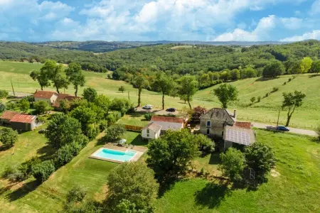La Forge, Maison de vacances avec piscine à Coubjours - Photo 19