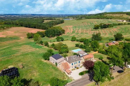 La Forge, Maison de vacances avec piscine à Coubjours - Photo 35