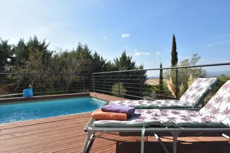 La Serre, Villa avec piscine et vue - Photo 9