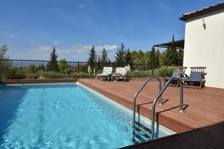 La Serre, Villa avec piscine et vue - Photo 10