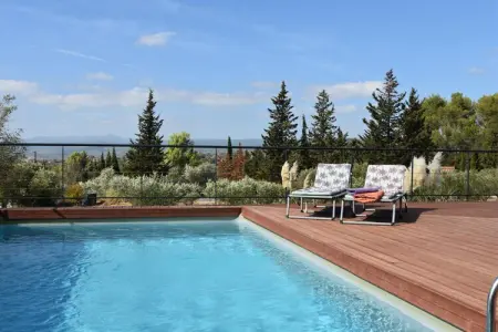 La Serre, Villa avec piscine et vue - Photo 12