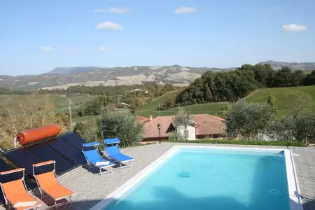 Raggio di Sole, Élégante Villa de Campagne à Cagli - Photo 17