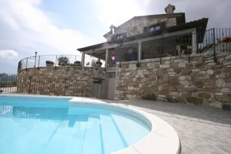 Raggio Un Posto al Sole, Villa de ferme avec piscine - Photo 11