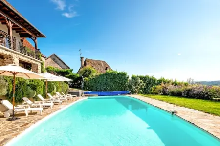 Altillac - Letreil, Maison en pierre avec piscine et jardin - Photo 6