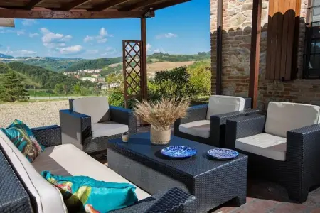 Cascina Tabia, Maison de vacances ensoleillée avec piscine - Photo 4