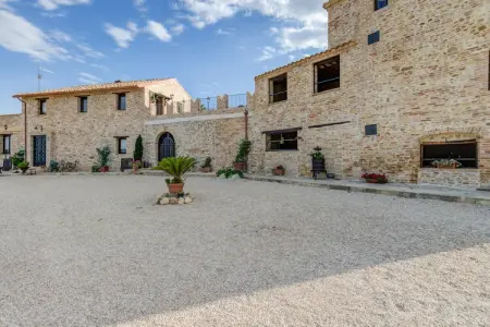 Casa Coloniale in Castello, Maison de vacances à Mosciano Sant Angelo avec cour - Photo 7