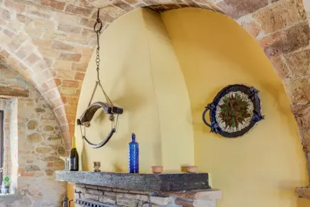 Casa Coloniale in Castello, Maison de vacances à Mosciano Sant Angelo avec cour - Photo 31