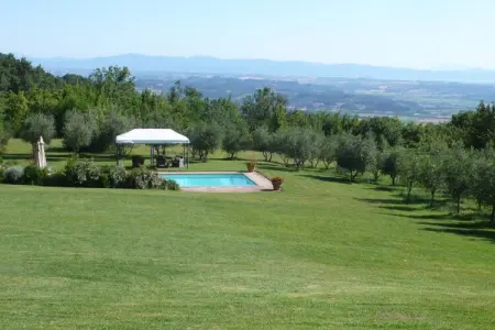 Villa La Felce, Appartement élégant avec piscine à Cetona - Photo 9