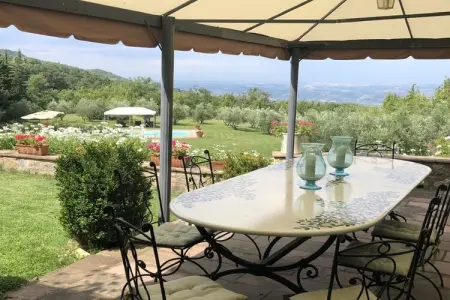Villa La Felce, Appartement élégant avec piscine à Cetona - Photo 26
