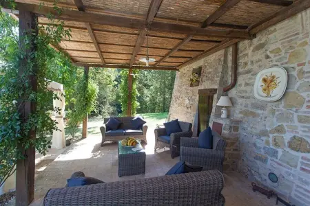 Villa La Felce, Appartement élégant avec piscine à Cetona - Photo 27