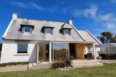 Bretonisches Ferienhaus in Strandnähe Plouescat, Maison près de Plage Roscoff et Courses de Chevaux - Photo 1