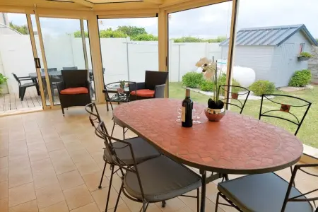 Bretonisches Ferienhaus in Strandnähe Plouescat, Maison près de Plage Roscoff et Courses de Chevaux - Photo 9