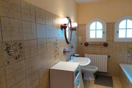 Bretonisches Ferienhaus in Strandnähe Plouescat, Maison près de Plage Roscoff et Courses de Chevaux - Photo 14