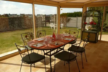 Bretonisches Ferienhaus in Strandnähe Plouescat, Maison près de Plage Roscoff et Courses de Chevaux - Photo 22