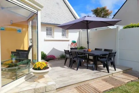 Bretonisches Ferienhaus in Strandnähe Plouescat, Maison près de Plage Roscoff et Courses de Chevaux - Photo 25