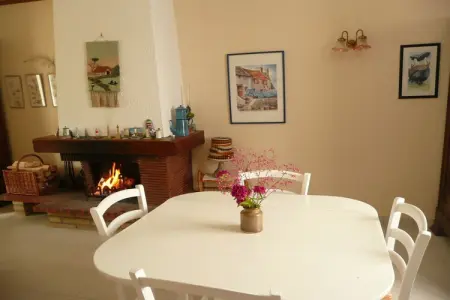 Ferienhaus nahe des Strandes Ploudalmézeau, Maison à Treompan proche plages de sable - Photo 6