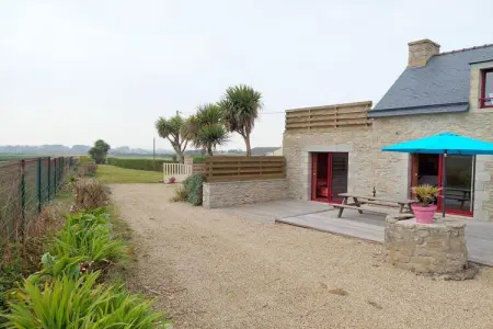 Steinhaus mit Meerblick Cléder, Maison en pierre à Cleder proche plage - Photo 19