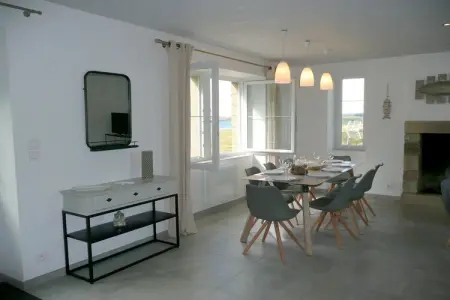 Ferienhaus mit Panorama-Meerblick Plonévez-Porzay, Maison en Pierre en Bretagne avec Vue Mer - Photo 6